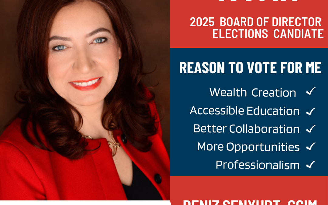 Deniz Senyurt, CCIM, Announces Candidacy for 2025 NVAR Board of Directors Election